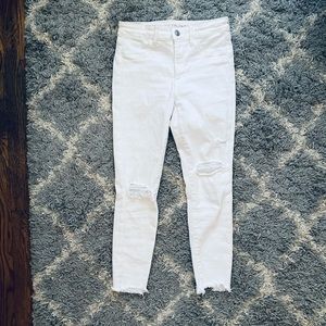 Super Stretch American Eagle Ankle Jeans